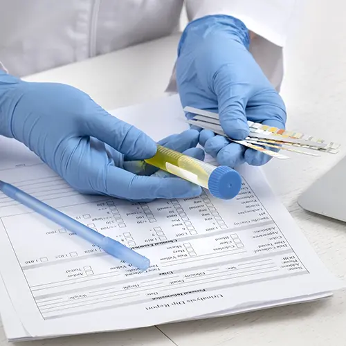 foto Exames Laboratoriais